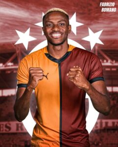 Victor Osimhen makes a shocking move to Galatasaray